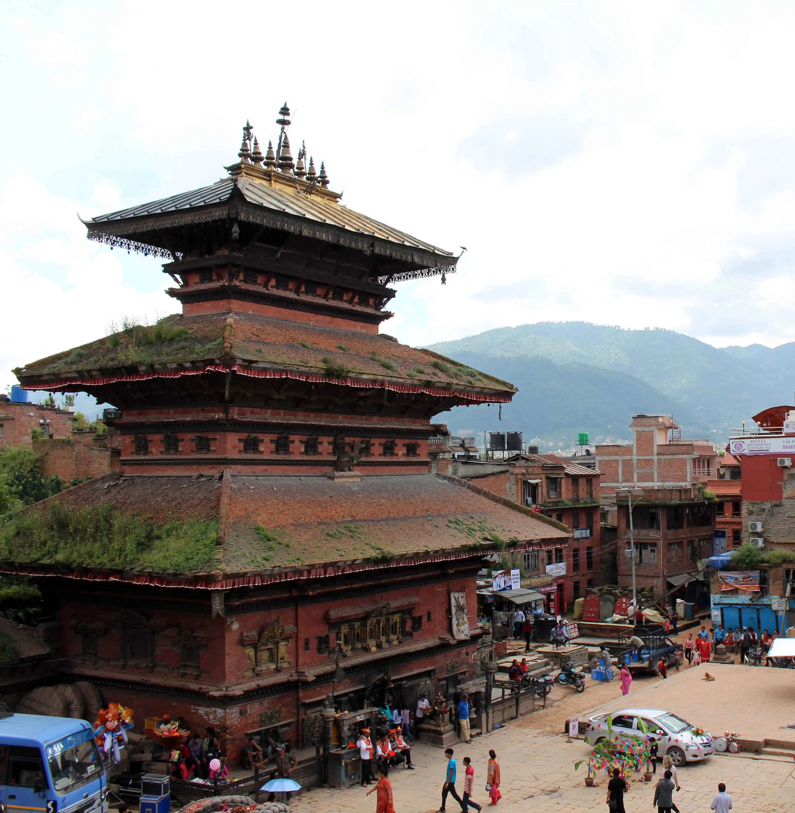 Bhairava Nath Temple in Bhaktapur Durbar Square Nepal